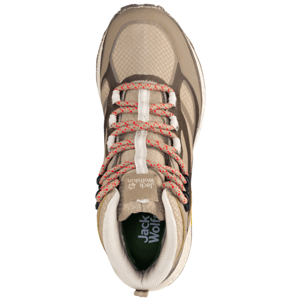Terraventure Texapore Mid Origin Jack Wolfskin Beige-lichtbeige Voor Dames