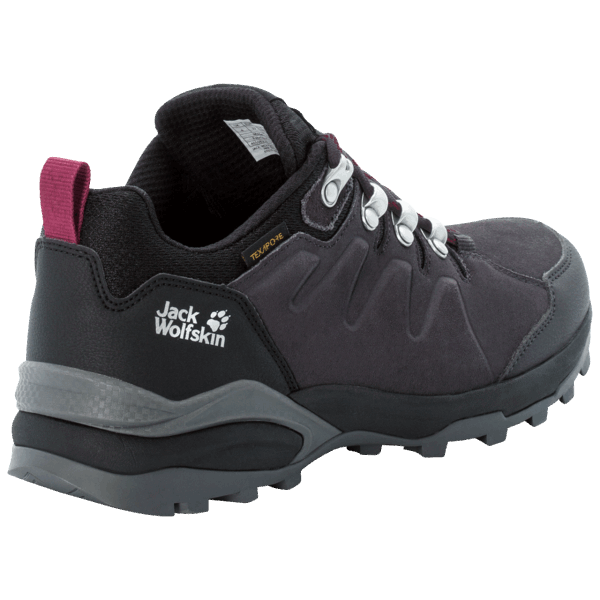 Jack Wolfskin Donkere Staal-paarse Dames Refugio Texapore Lage Merken