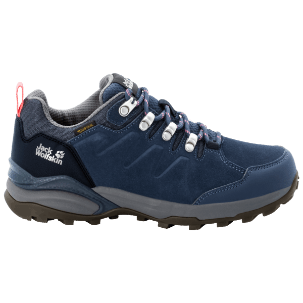 Jack Wolfskin Hot Donkerblauw-grijs Dames Refugio Texapore Laag