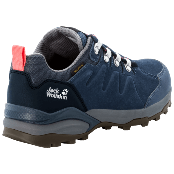 Jack Wolfskin Hot Donkerblauw-grijs Dames Refugio Texapore Laag