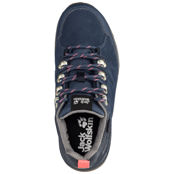 Jack Wolfskin Hot Donkerblauw-grijs Dames Refugio Texapore Laag
