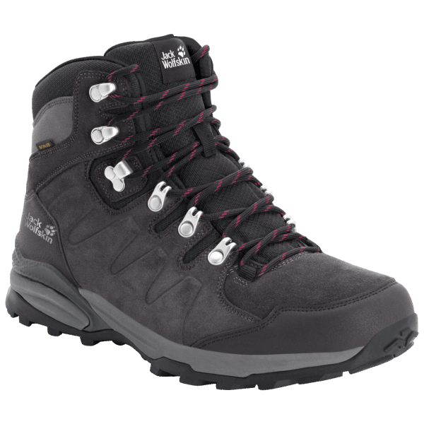 Refugio Texapore Mid New Dark Steel-purple Dames Jack Wolfskin