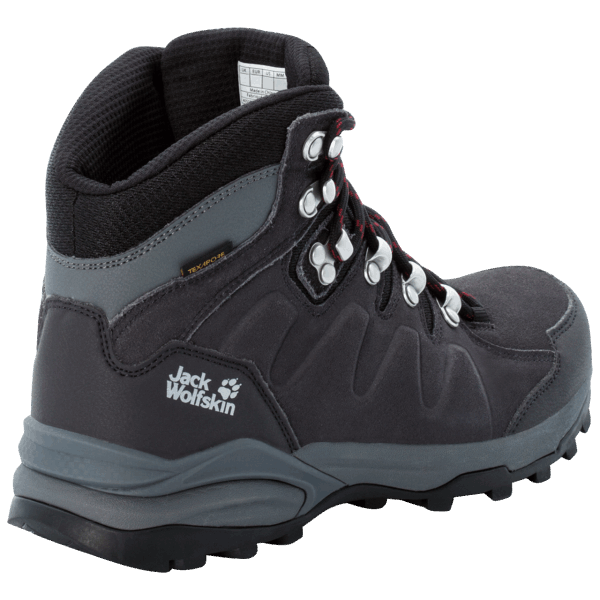 Refugio Texapore Mid New Dark Steel-purple Dames Jack Wolfskin