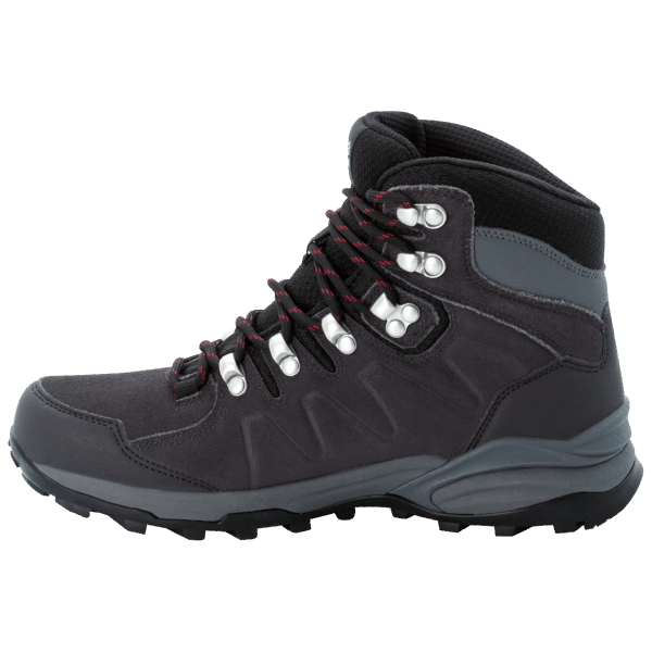 Refugio Texapore Mid New Dark Steel-purple Dames Jack Wolfskin