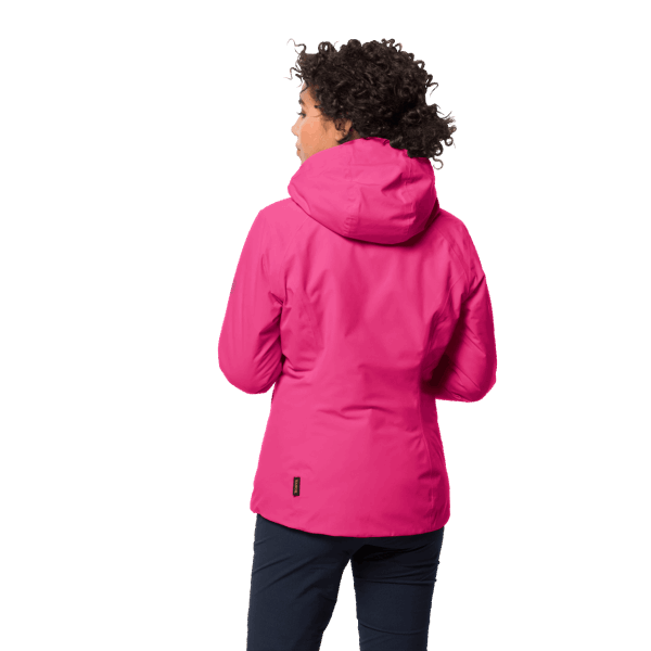 Jack Wolfskin Best Dames Argon Stormjack Roze Anemone