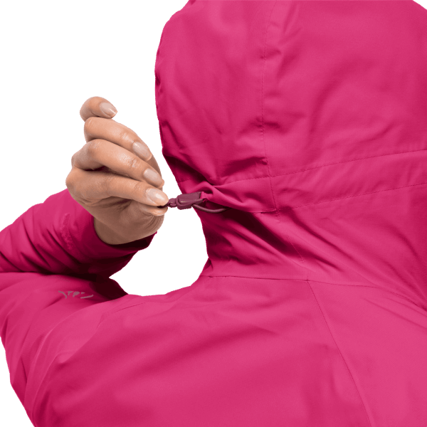Jack Wolfskin Best Dames Argon Stormjack Roze Anemone