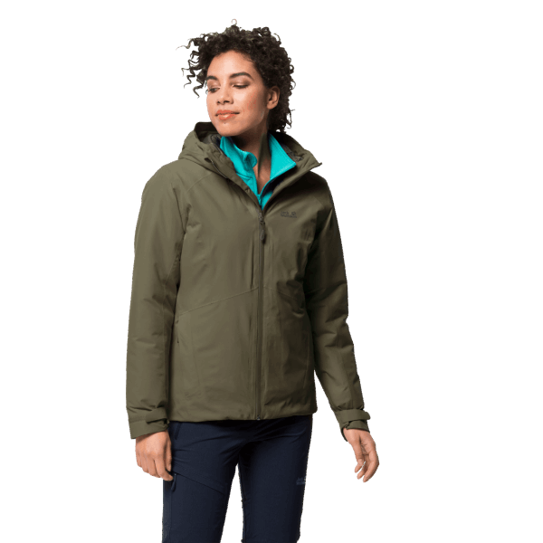 Jack Wolfskin Nieuwe Granieten Argon Stormjas Voor Dames