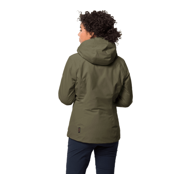 Jack Wolfskin Nieuwe Granieten Argon Stormjas Voor Dames