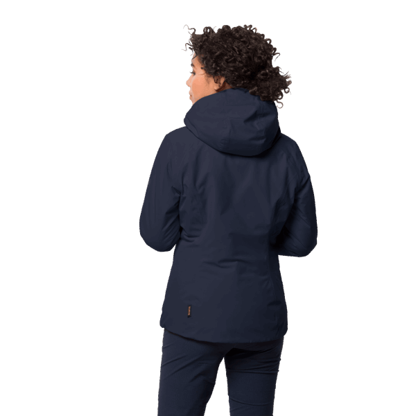 Jack Wolfskin Dames Argon Stormjack Nachtblauw Fashion