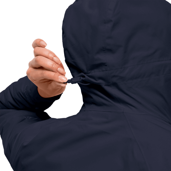 Jack Wolfskin Dames Argon Stormjack Nachtblauw Fashion