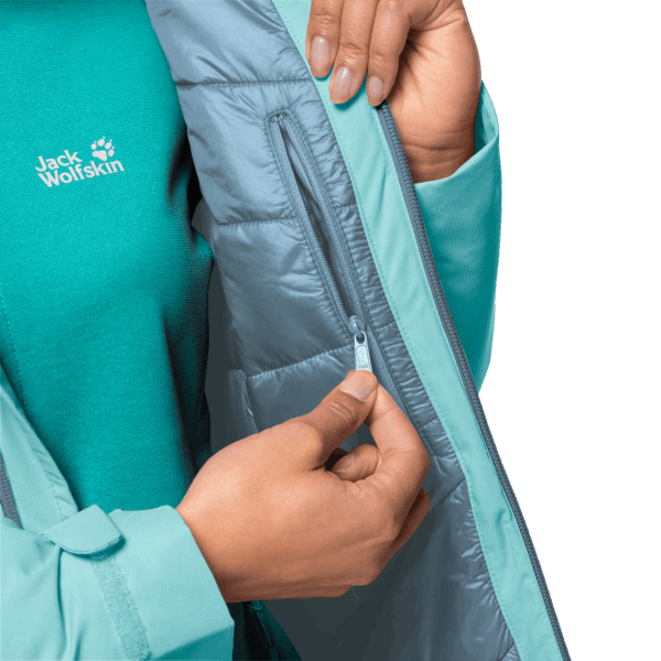 Jack Wolfskin Argon Stormjack Voor Dames, Collectie Peppermint