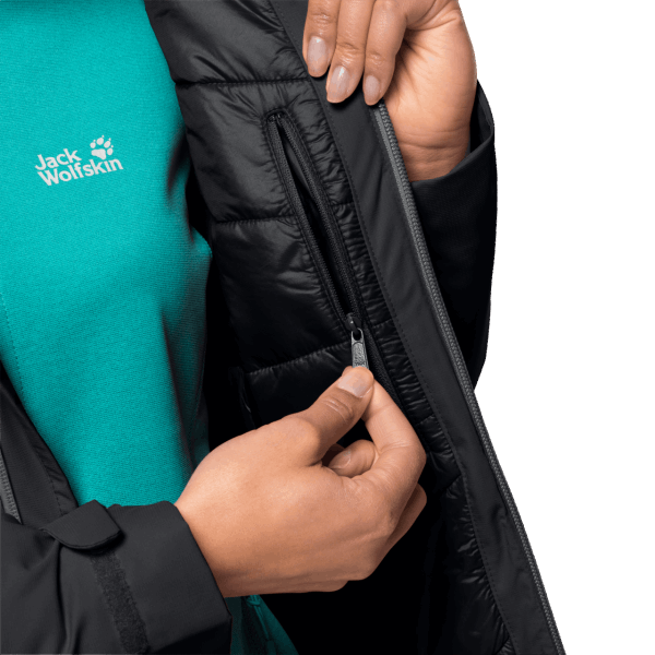 Black Jack Wolfskin Collections Argon Stormjack Voor Dames