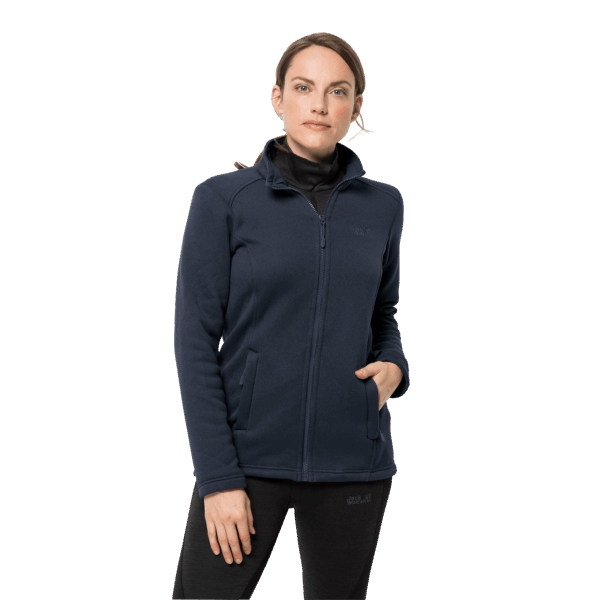 Middernachtblauwe Jack Wolfskin Norrland 3in1 Damesorigineel