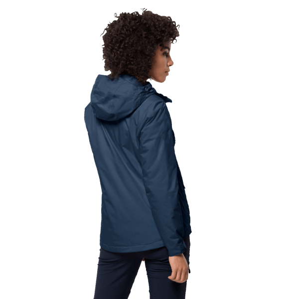 Dark Indigo Frosty Morning Damesjack Jack Wolfskin Merken