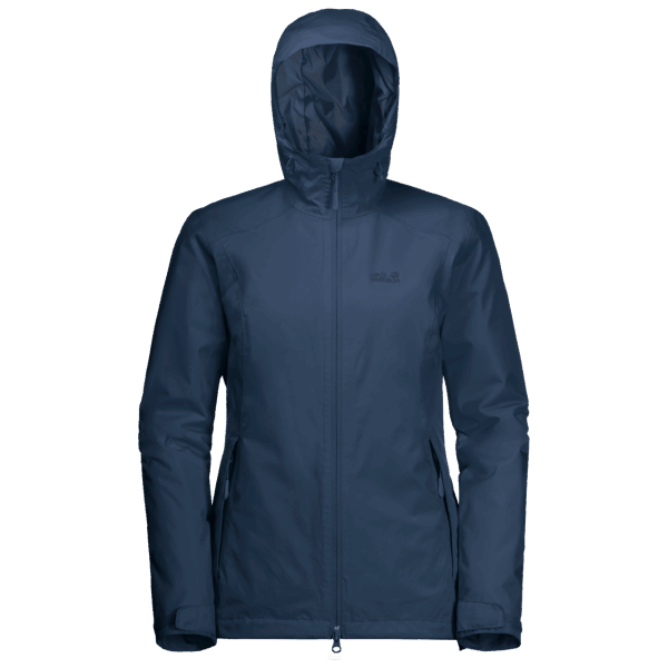 Dark Indigo Frosty Morning Damesjack Jack Wolfskin Merken
