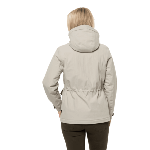Beste White Frost Jack Voor Dames Dusty Grey Jack Wolfskin