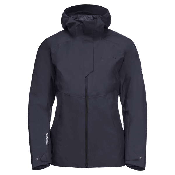 Nieuwe Atletische 5in1 Jack Wolfskin Grafiet Dames