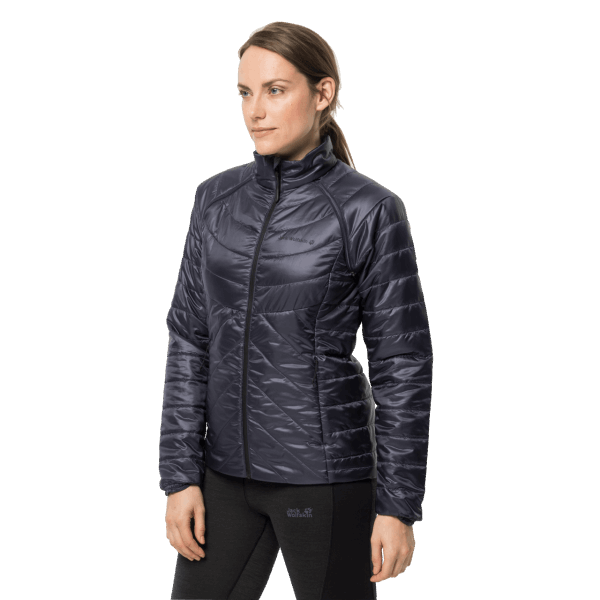 Nieuwe Atletische 5in1 Jack Wolfskin Grafiet Dames