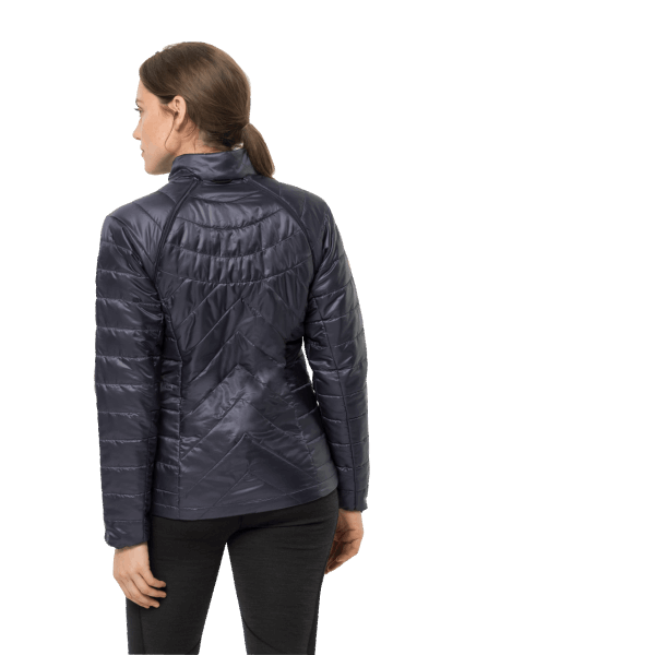 Nieuwe Atletische 5in1 Jack Wolfskin Grafiet Dames