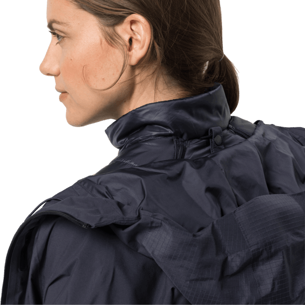 Nieuwe Atletische 5in1 Jack Wolfskin Grafiet Dames