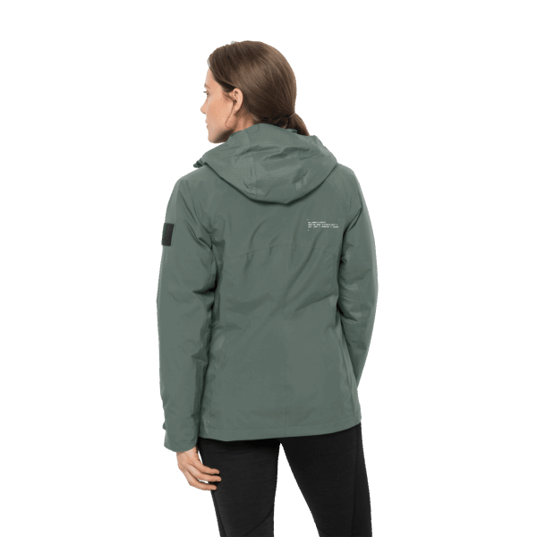 Fashion Jack Wolfskin Atletische 5in1 Dames Hedge Groen