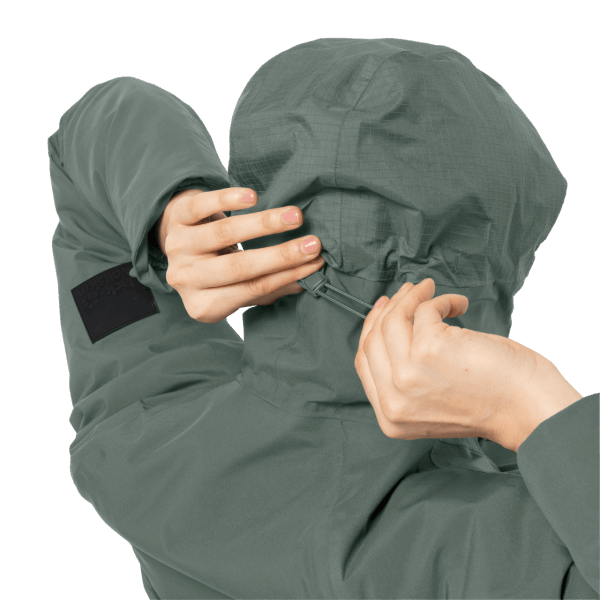 Fashion Jack Wolfskin Atletische 5in1 Dames Hedge Groen
