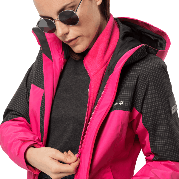 Collecties Pink Anemone Dames Dna Rhapsody 3in1 Jack Wolfskin