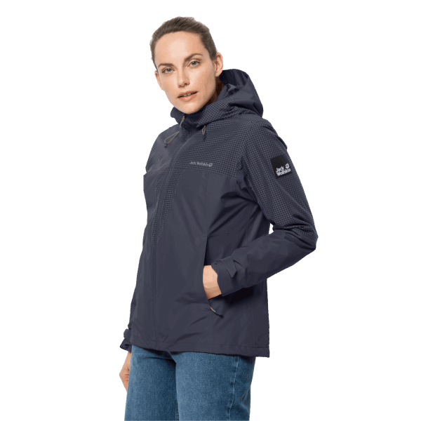 Dna Rhapsody 3in1 Jack Wolfskin Origins Grafiet Voor Dames