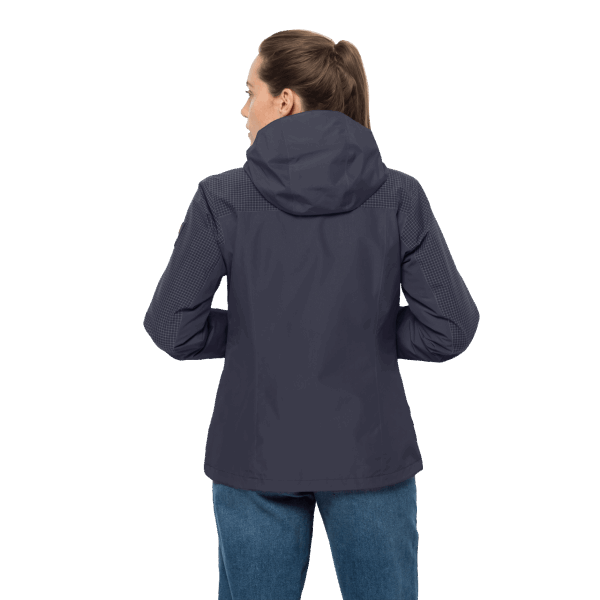 Dna Rhapsody 3in1 Jack Wolfskin Origins Grafiet Voor Dames