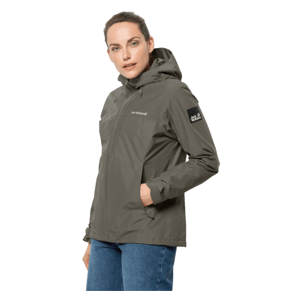 Dna Rhapsody 3in1 Druivenblad Jack Wolfskin Voor Dames