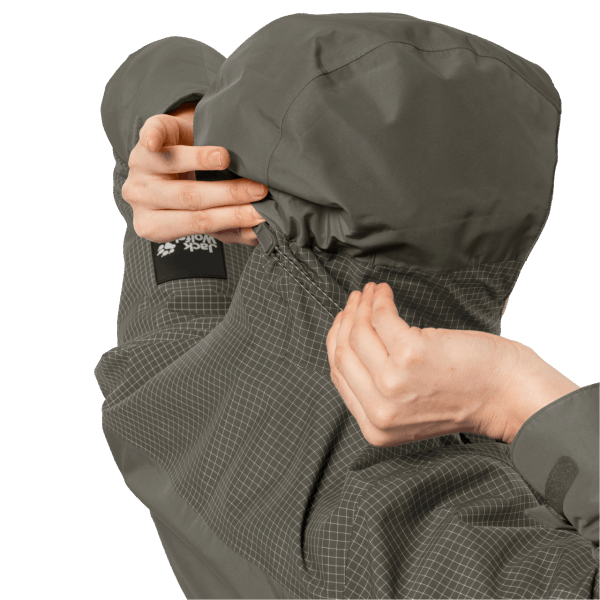 Dna Rhapsody 3in1 Druivenblad Jack Wolfskin Voor Dames
