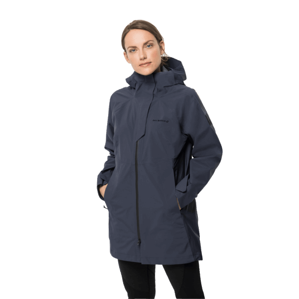 Sportjas Voor Dames Van Grafiet Van Het Merk Jack Wolfskin