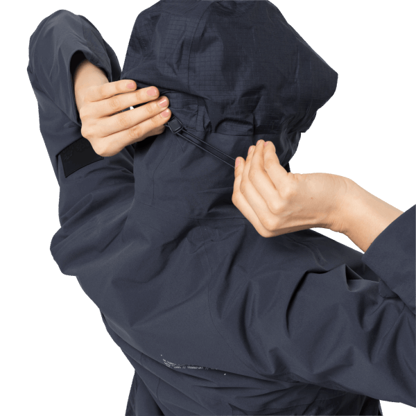 Sportjas Voor Dames Van Grafiet Van Het Merk Jack Wolfskin