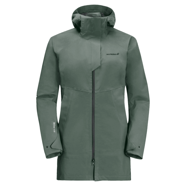 Dames Sportjas Origineel Jack Wolfskin Hedge Groen