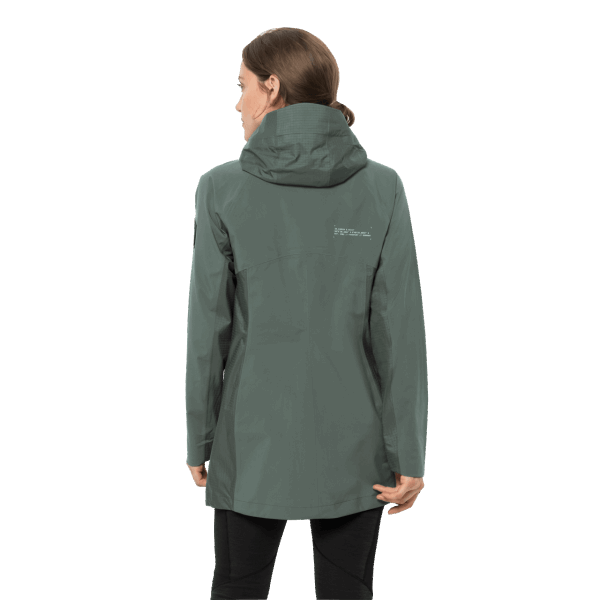 Dames Sportjas Origineel Jack Wolfskin Hedge Groen