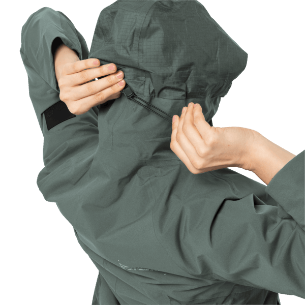 Dames Sportjas Origineel Jack Wolfskin Hedge Groen