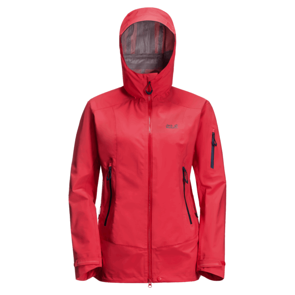 Tulp Rood Jack Wolfskin Origins Exolight Pro Damesjack