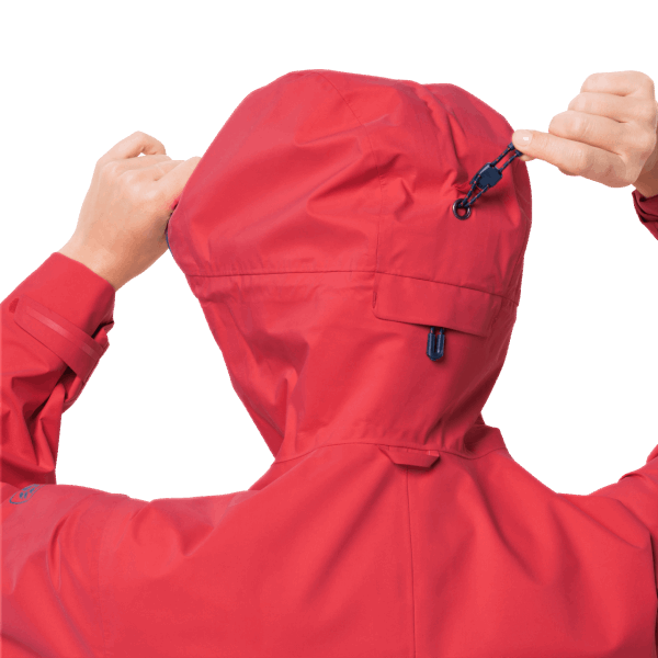 Tulp Rood Jack Wolfskin Origins Exolight Pro Damesjack