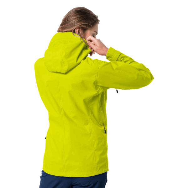 Knipperend Groen Jack Wolfskin Exolight Pro Damesjack Van Het Merk
