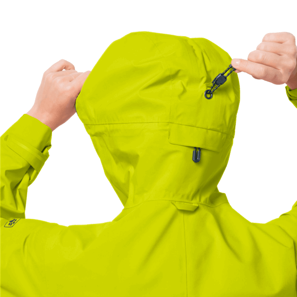 Knipperend Groen Jack Wolfskin Exolight Pro Damesjack Van Het Merk