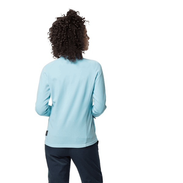 JWP Midlayer Jack Wolfskin Frosted Blue Voor Dames Van Het Merk