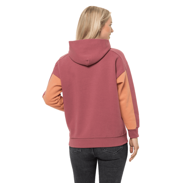 365 Hoody Rouge Jack Wolfskin Origineel Voor Dames