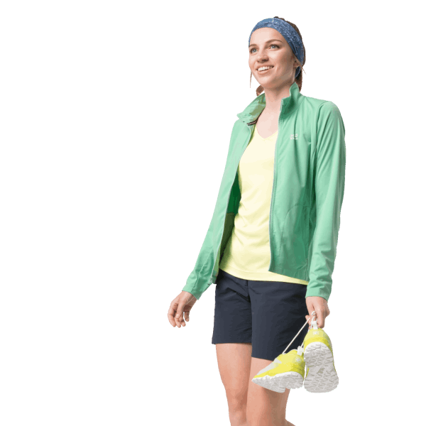 Jwp Dynamic Best Jack Wolfskin Pacific Groen Voor Dames