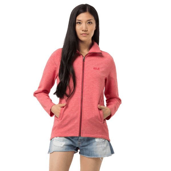 Jack Wolfskin Origin Tulp Rood Bilbao Damesjack