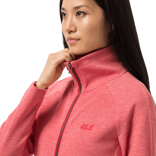 Jack Wolfskin Origin Tulp Rood Bilbao Damesjack