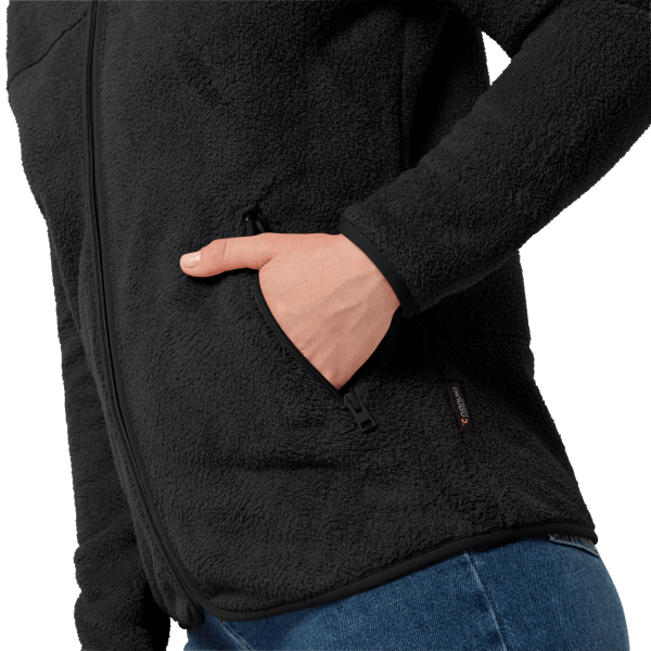 Zwarte Dames Chilly Walk Jack Fashion Jack Wolfskin
