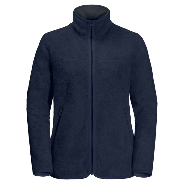 Collectie Chilly Walk Damesjack Jack Wolfskin Nachtblauw