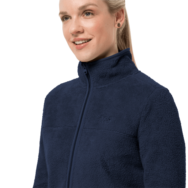 Collectie Chilly Walk Damesjack Jack Wolfskin Nachtblauw