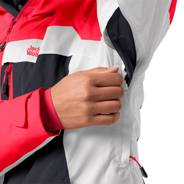 Collecties Geweldige Sneeuwjas Voor Dames Ebbenhout Jack Wolfskin