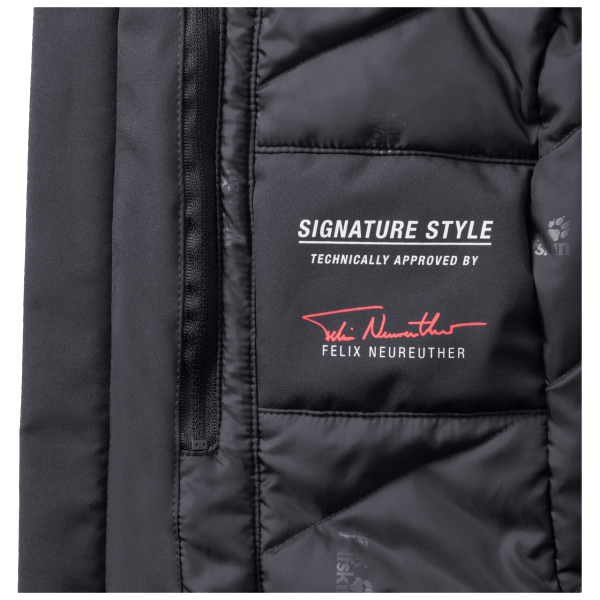Collecties Geweldige Sneeuwjas Voor Dames Ebbenhout Jack Wolfskin